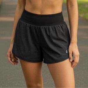 Free people Black Athletic Shorts
